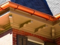 copper gutters hangers designsrhadobetitlecom inch with downspouts in rhpinterestcom inch half round copper gutters gutter with