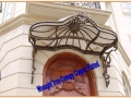 wrought iron canopy copper plated.jpg